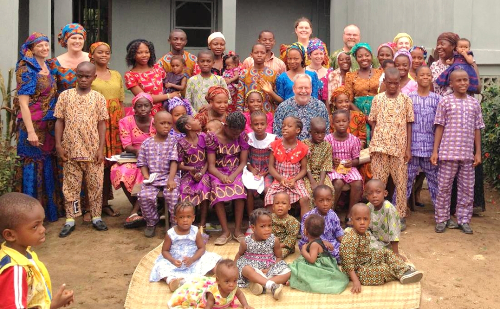 Photo of children at Susana Homes in Nigeria